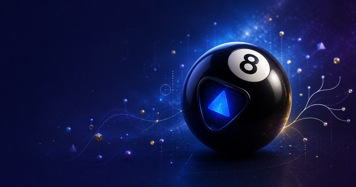 Bola 8 digital para aprender probabilidad